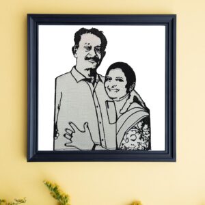 Custom Embroidered Photo Frame